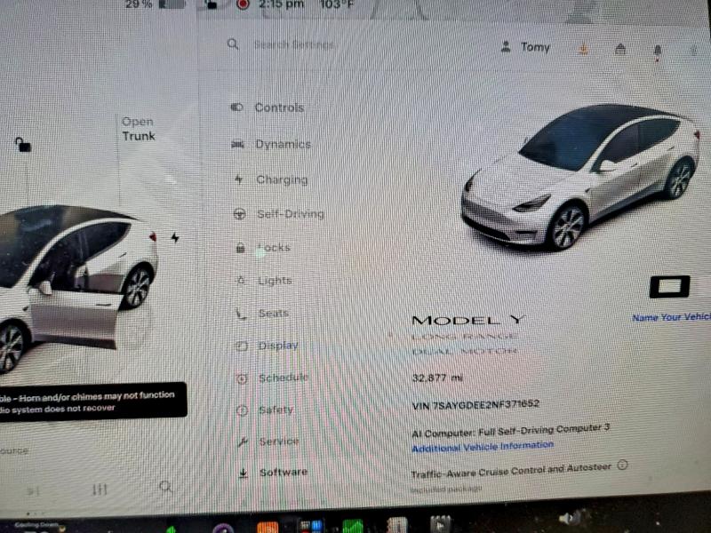 Aukcja sprzedaży 2022 Tesla Model Y, vin: 7SAYGDEE2NF371652, numer aukcji: 60275276