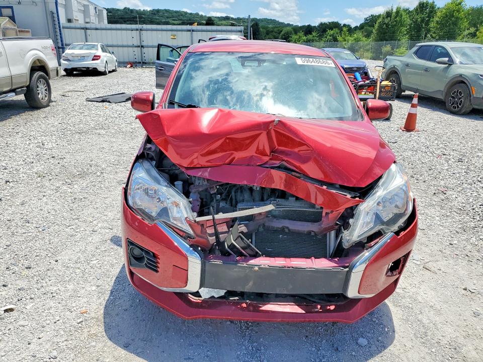 2021 Mitsubishi Mirage მანქანა იყიდება აუქციონზე, vin: ML32AUHJXMH011396, აუქციონის ნომერი: 59648686