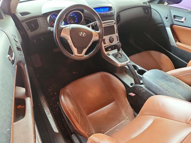 2010 Hyundai Genesis Coupe მანქანა იყიდება აუქციონზე, vin: KMHHU6KH3AU030998, აუქციონის ნომერი: 62725556