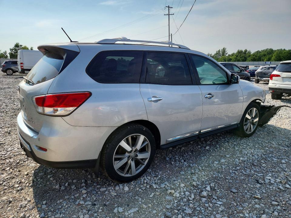 61003816 :رقم المزاد ، 5N1AR2MM0EC705255 vin ، 2014 Nissan Pathfinder مزاد بيع