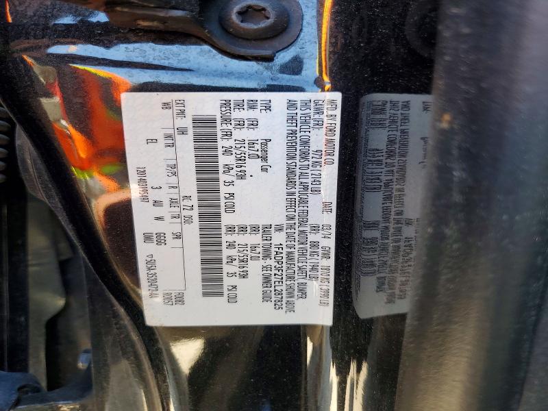 Продаж на аукціоні авто 2014 Ford Focus, vin: 1FADP3F27EL287825, номер лоту: 63535856