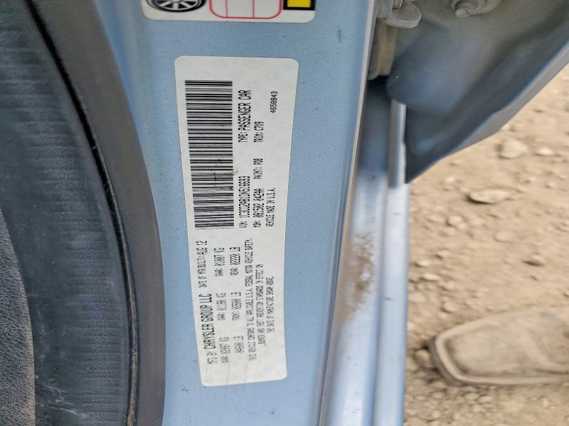 62612466 :رقم المزاد ، 1C3CDZAB1DN516693 vin ، 2013 Dodge Avenger مزاد بيع