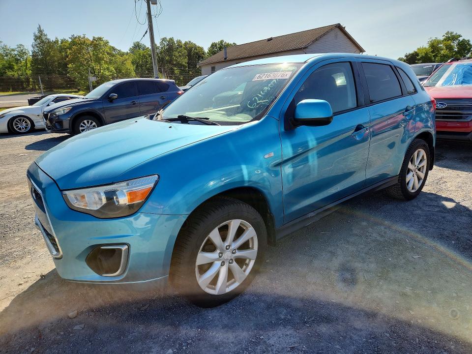 2013 Mitsubishi Outlander Sport მანქანა იყიდება აუქციონზე, vin: 4A4AR3AU5DE012725, აუქციონის ნომერი: 62163076