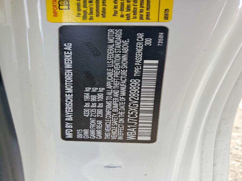 Продажа на аукционе авто 2016 Bmw M235i, vin: WBA1J7C5XGV289898, номер лота: 61310726