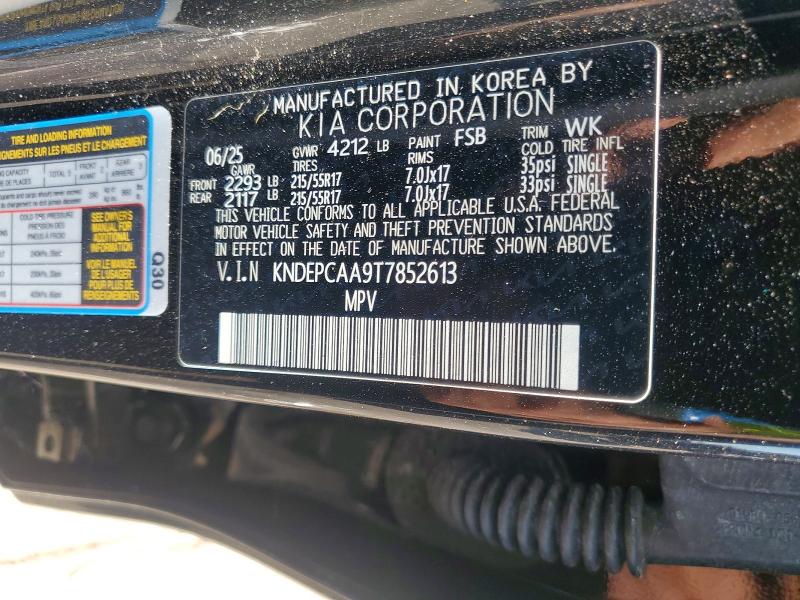 Aukcja sprzedaży 2026 Kia Seltos, vin: KNDEPCAA9T7852613, numer aukcji: 63013146