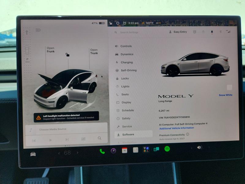 Продаж на аукціоні авто 2026 Tesla Model Y, vin: 7SAYGDEDXTF599810, номер лоту: 60652666