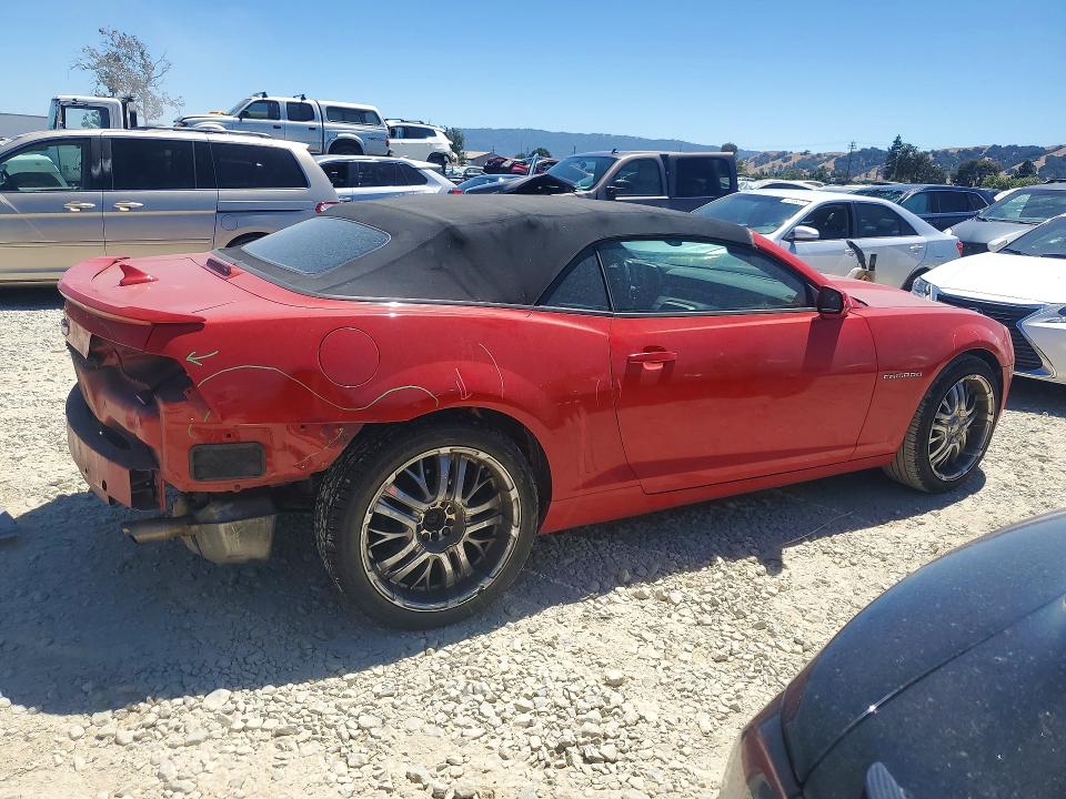 Продажа на аукционе авто 2013 Chevrolet Camaro, vin: 2G1FB3D38D9224647, номер лота: 62630956