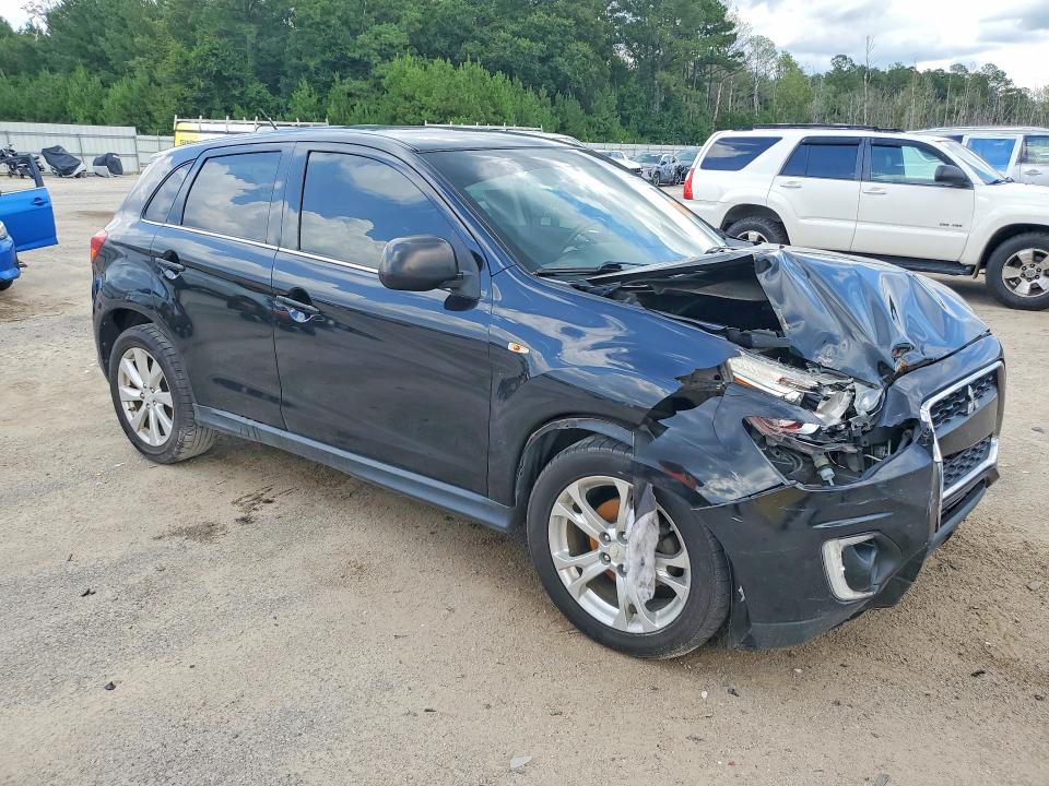 2015 Mitsubishi Outlander Sport მანქანა იყიდება აუქციონზე, vin: 4A4AP4AU6FE007337, აუქციონის ნომერი: 60589086