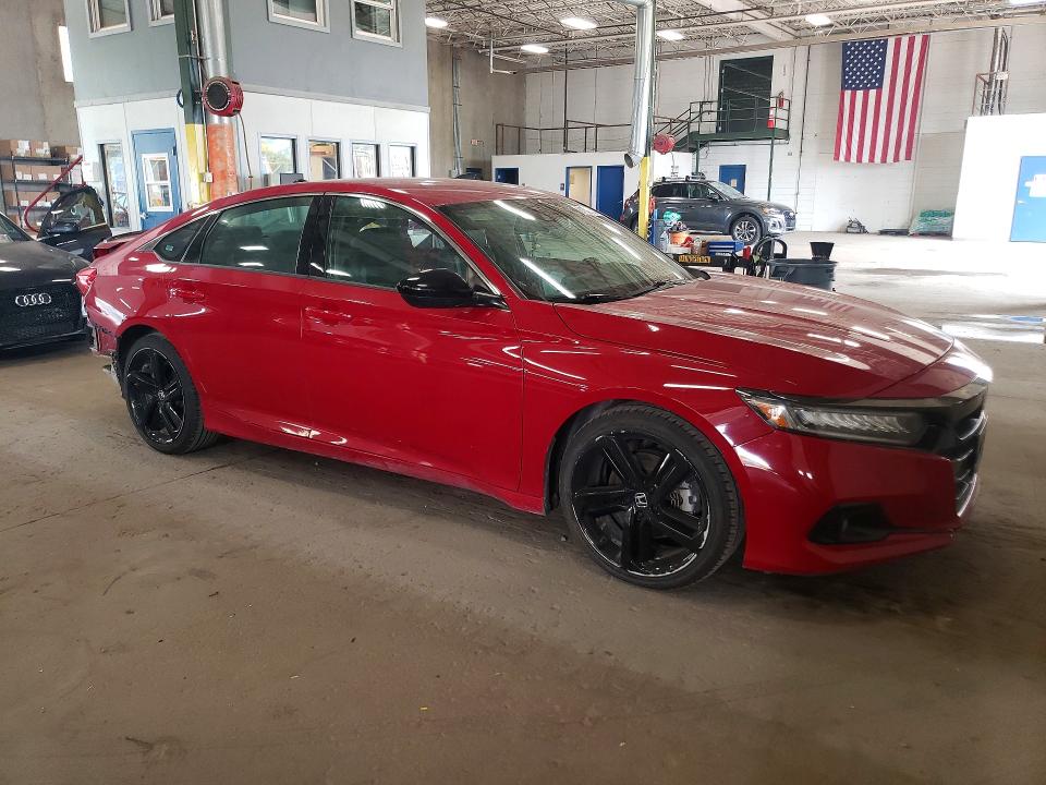 2021 Honda Accord მანქანა იყიდება აუქციონზე, vin: 1HGCV1F36MA082355, აუქციონის ნომერი: 61333636