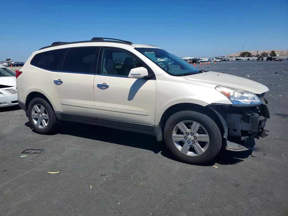 61663286 :رقم المزاد ، 1GNKRJED7CJ332166 vin ، 2012 Chevrolet Traverse مزاد بيع
