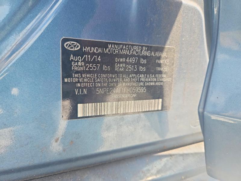 Продажа на аукционе авто 2015 Hyundai Sonata, vin: 5NPE24AF1FH059595, номер лота: 62456756
