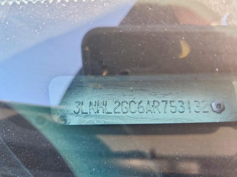 62617546 :رقم المزاد ، 3LNHL2GC6AR753132 vin ، 2010 Lincoln Mkz مزاد بيع