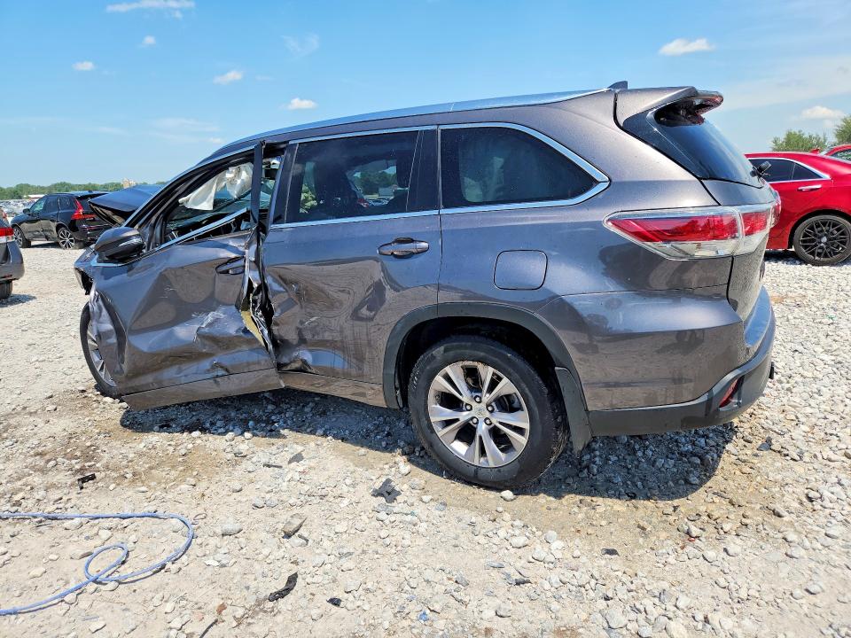 Продажа на аукционе авто 2015 Toyota Highlander, vin: 5TDJKRFH3FS220318, номер лота: 58151166