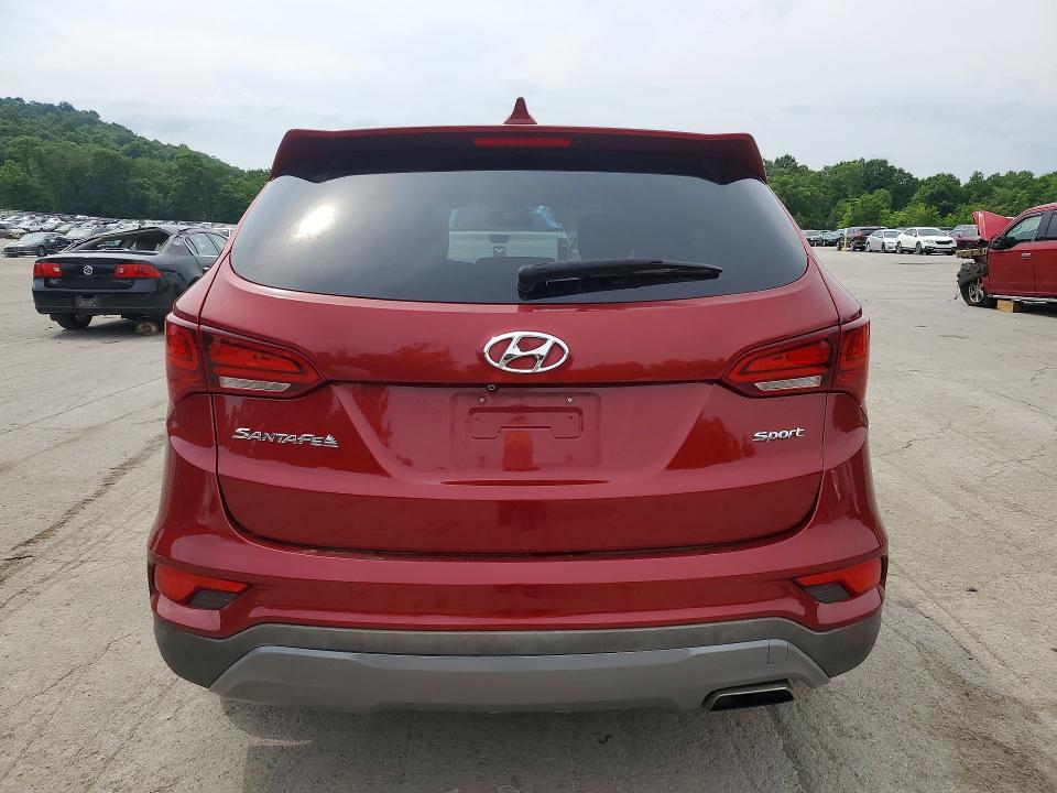 60555146 :رقم المزاد ، 5XYZT3LB2HG391767 vin ، 2017 Hyundai Santa Fe Sport مزاد بيع