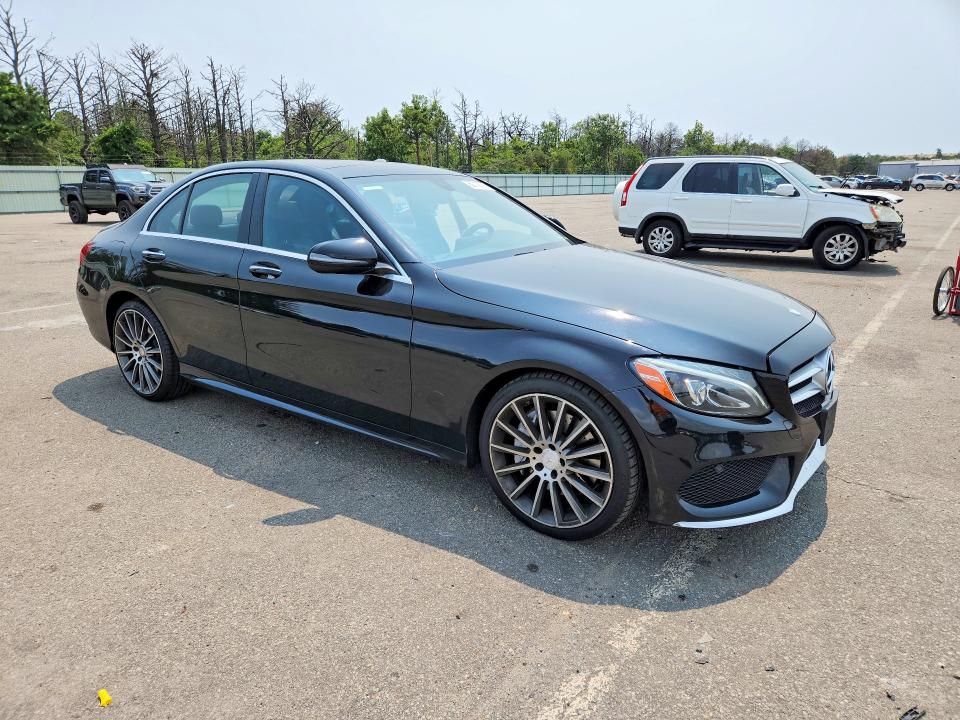 2016 Mercedes-benz C მანქანა იყიდება აუქციონზე, vin: 55SWF4KB5GU104718, აუქციონის ნომერი: 62712376