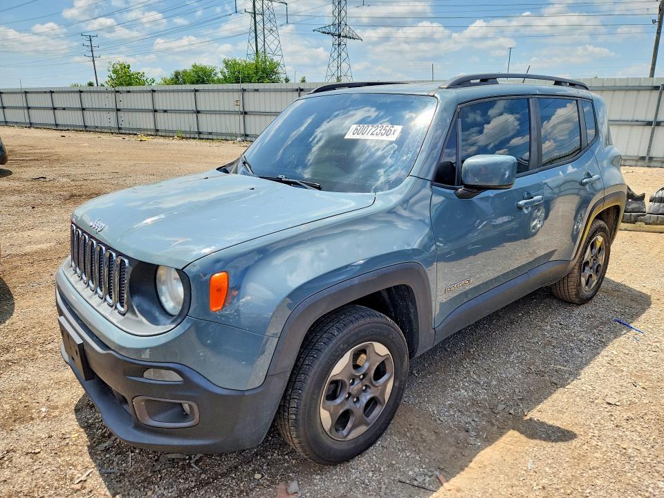 Продаж на аукціоні авто 2017 Jeep Renegade, vin: ZACCJBBH2HPE95882, номер лоту: 60072356