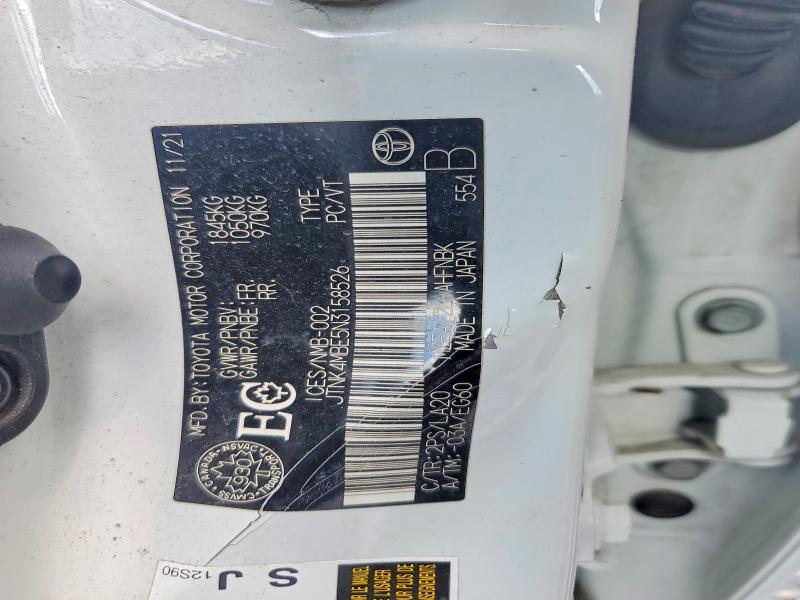 60397276 :رقم المزاد ، JTNK4MBE5N3158526 vin ، 2022 Toyota Corolla مزاد بيع