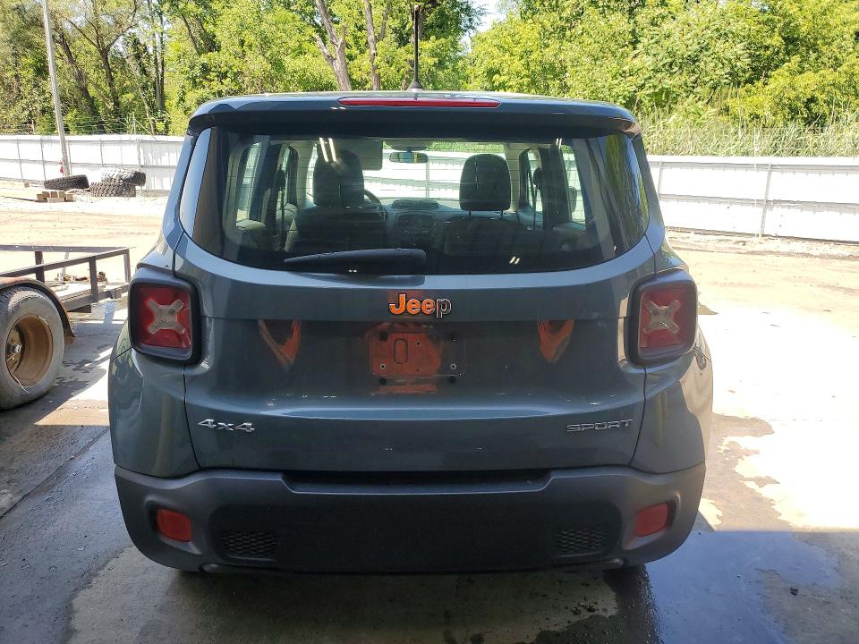 Продажа на аукционе авто 2017 Jeep Renegade, vin: ZACCJBAH9HPF39278, номер лота: 62576926