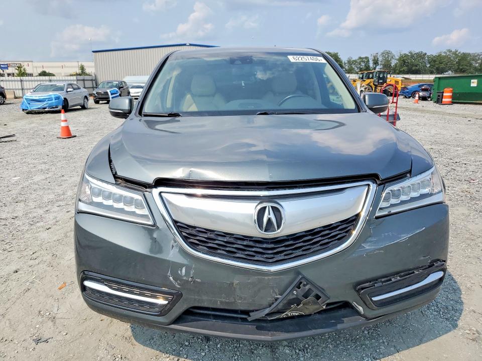 62257406 :رقم المزاد ، 5FRYD4H40EB048370 vin ، 2014 Acura Mdx مزاد بيع