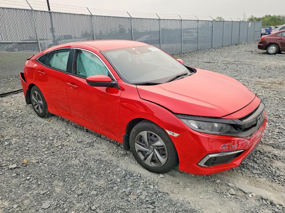 61092356 :رقم المزاد ، 2HGFC2F57KH000108 vin ، 2019 Honda Civic مزاد بيع
