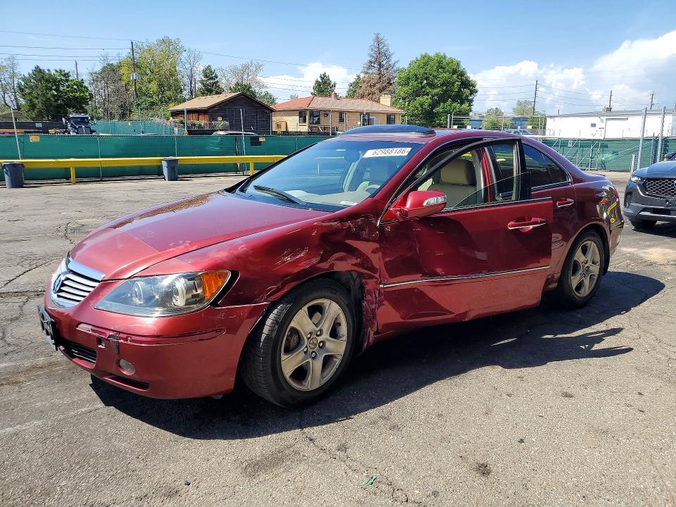 62988186 :رقم المزاد ، JH4KB165X5C010597 vin ، 2005 Acura Rl مزاد بيع