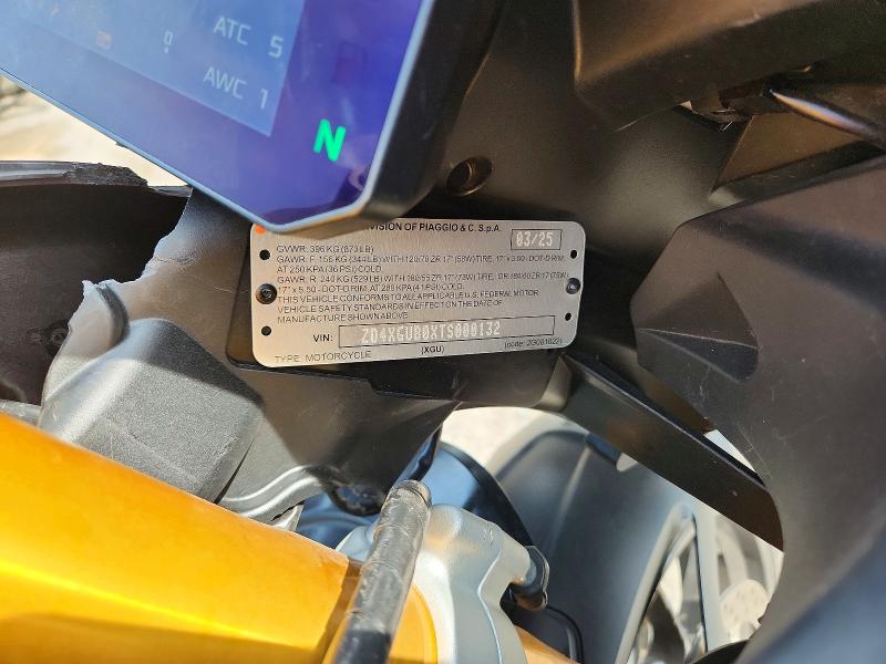 Продажа на аукционе авто 2026 Aprilia Rs, vin: ZD4XGUB0XTS000132, номер лота: 60658376