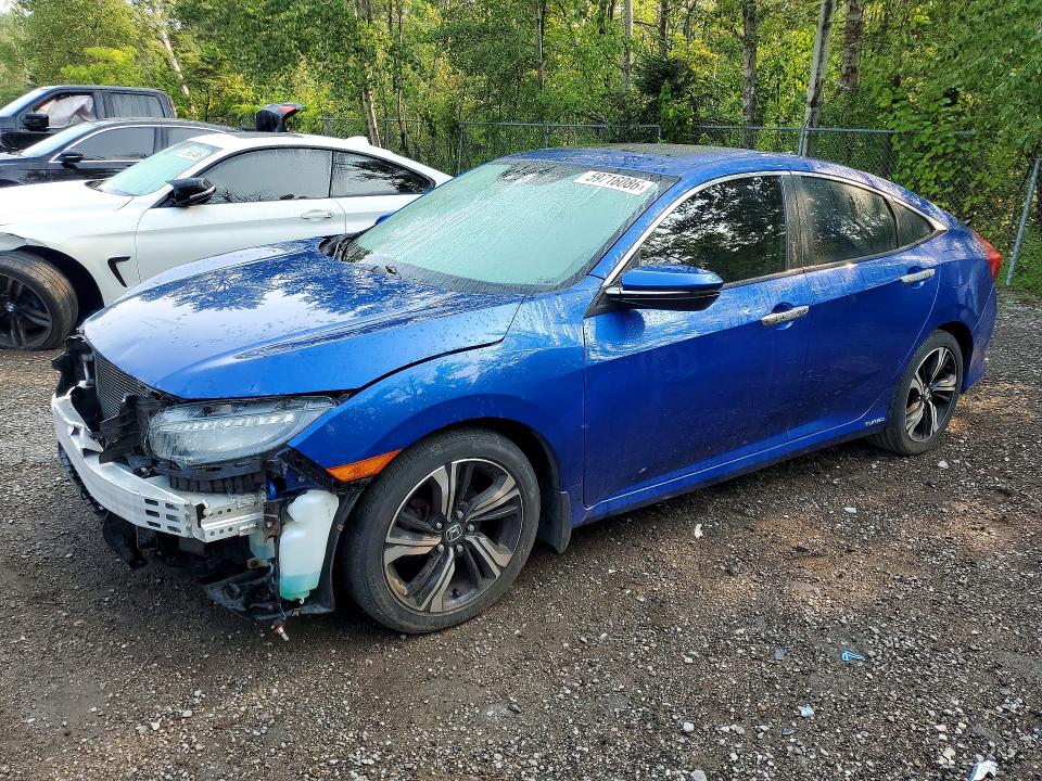 59716086 :رقم المزاد ، 2HGFC1F98JH106420 vin ، 2018 Honda Civic مزاد بيع