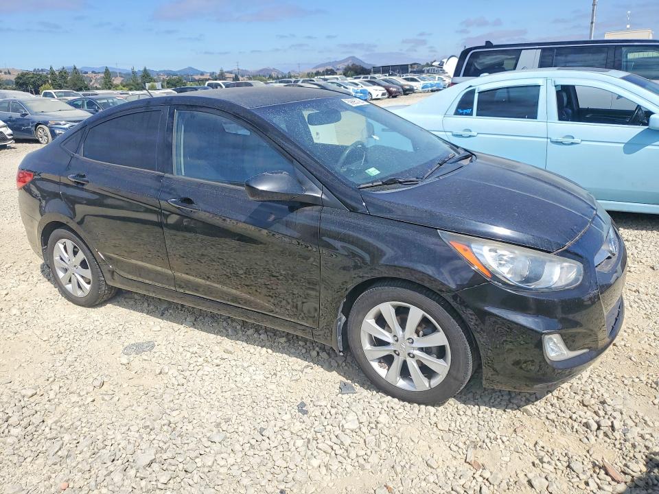 Продажа на аукционе авто 2013 Hyundai Accent, vin: KMHCU4AE1DU581263, номер лота: 59995726