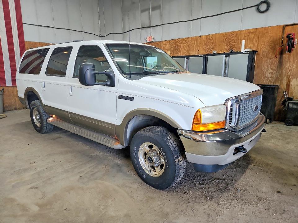 2001 Ford Excursion მანქანა იყიდება აუქციონზე, vin: 1FMNU43S41EA39687, აუქციონის ნომერი: 59677026