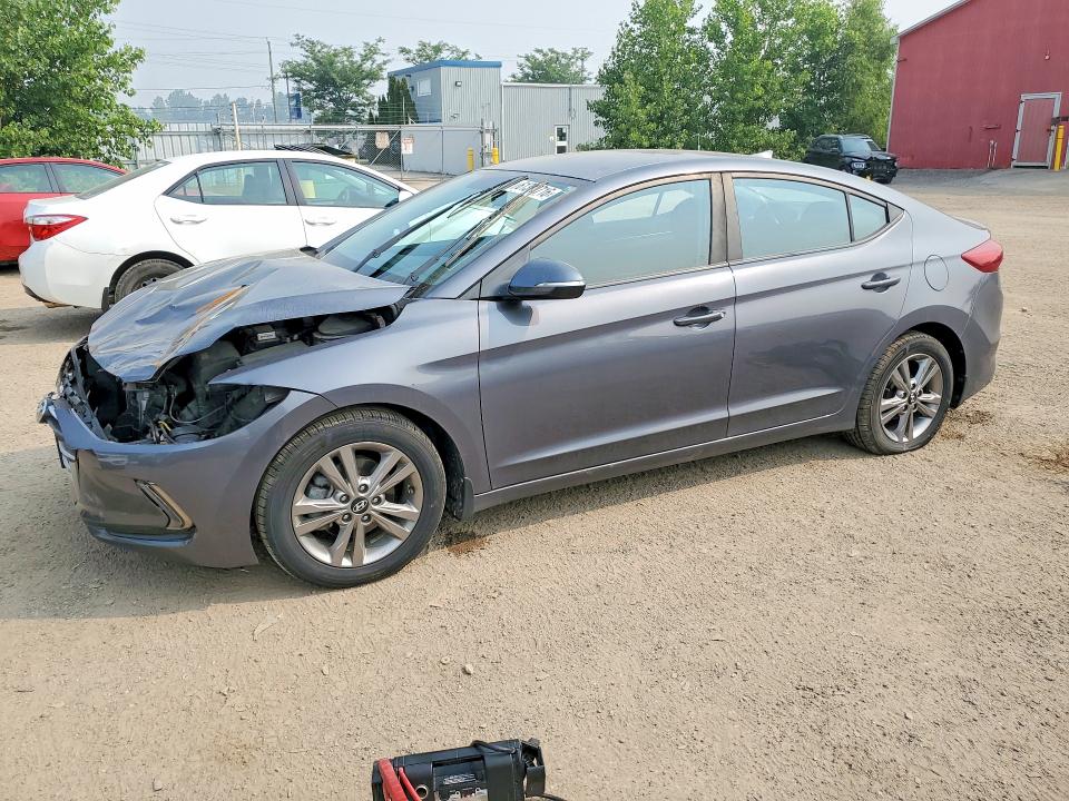 Auction sale of the 2018 Hyundai Elantra, vin: KMHD84LF1JU683480, lot number: 61379716