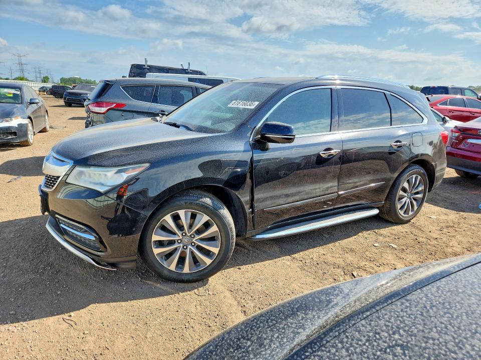 Продажа на аукционе авто 2014 Acura Mdx, vin: 5FRYD4H43EB034107, номер лота: 61616036