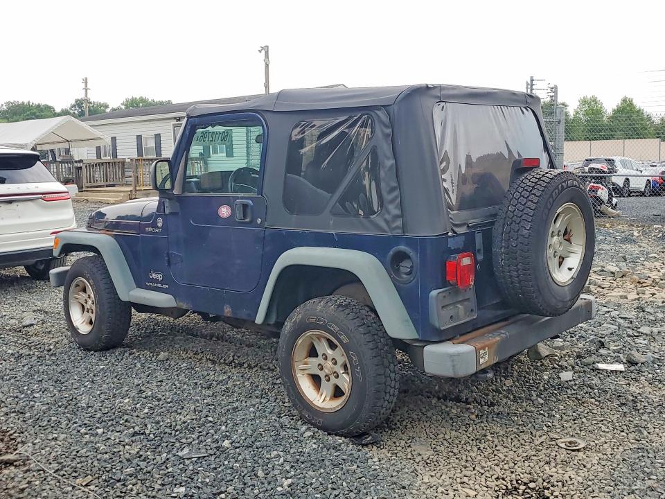 Продажа на аукционе авто 2006 Jeep Wrangler / Tj, vin: 1J4FA49S66P782382, номер лота: 60112796