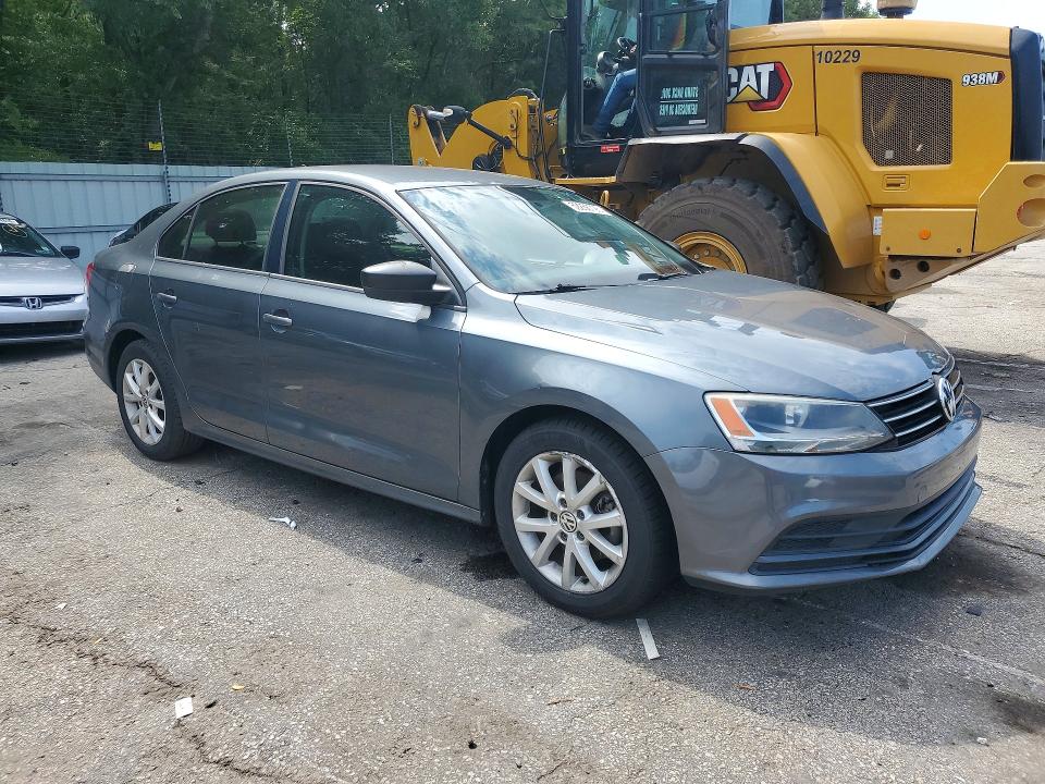 2015 Volkswagen Jetta მანქანა იყიდება აუქციონზე, vin: 3VWD17AJ4FM232375, აუქციონის ნომერი: 59266796