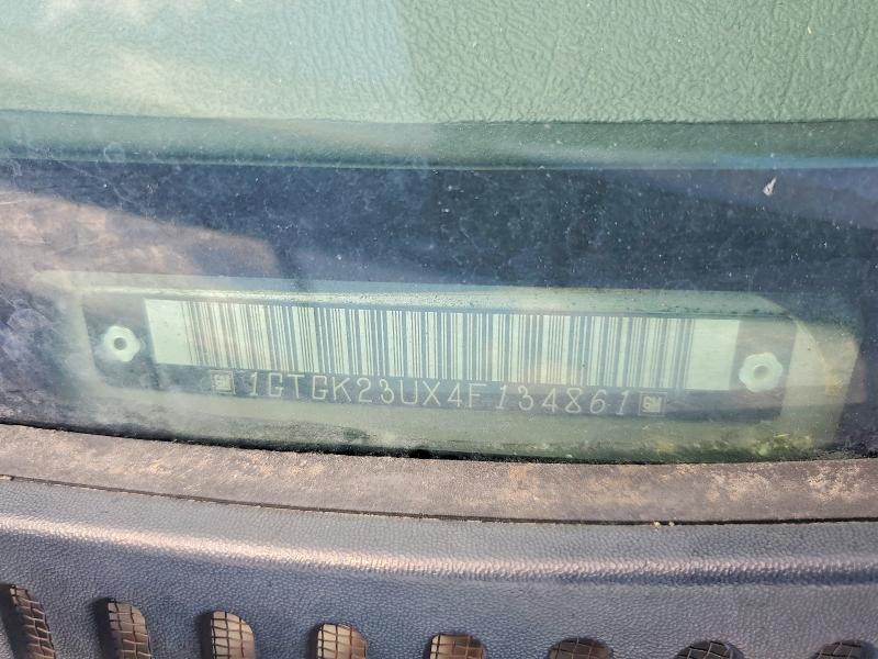 2004 Gmc Sierra მანქანა იყიდება აუქციონზე, vin: 1GTGK23UX4F134861, აუქციონის ნომერი: 60180946