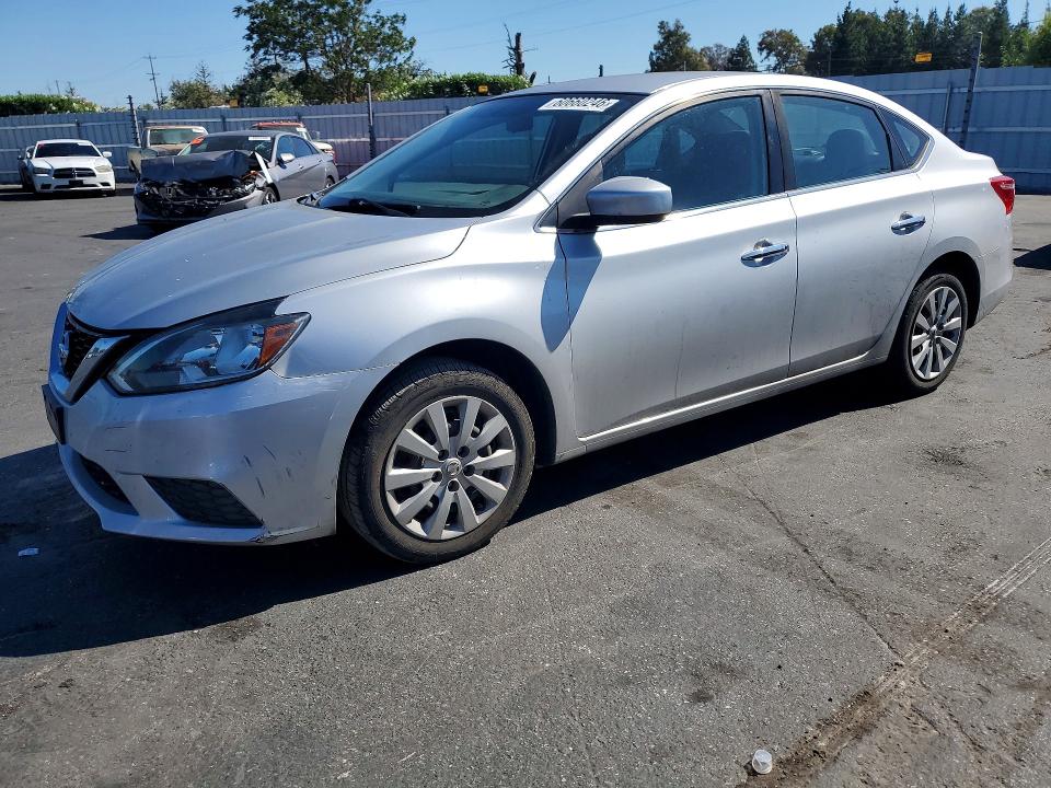 60660246 :رقم المزاد ، 3N1AB7AP2GY306980 vin ، 2016 Nissan Sentra مزاد بيع
