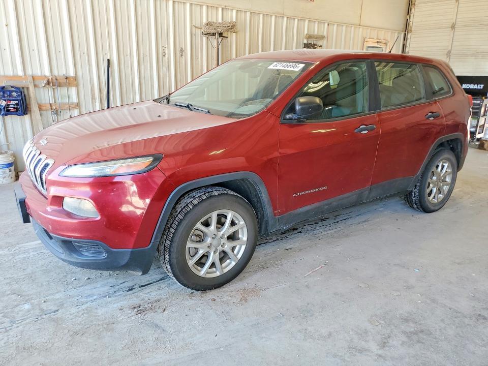 62146696 :رقم المزاد ، 1C4PJLABXFW505871 vin ، 2015 Jeep Cherokee مزاد بيع