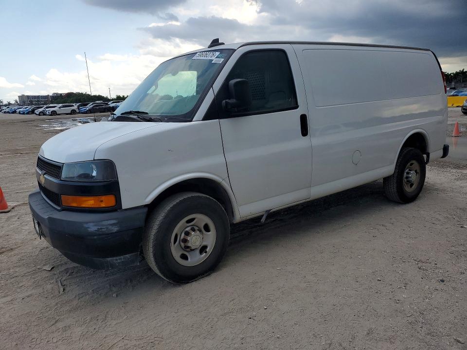 Auction sale of the 2021 Chevrolet Express G2500, vin: 1GCWGAFP5M1146085, lot number: 59606376