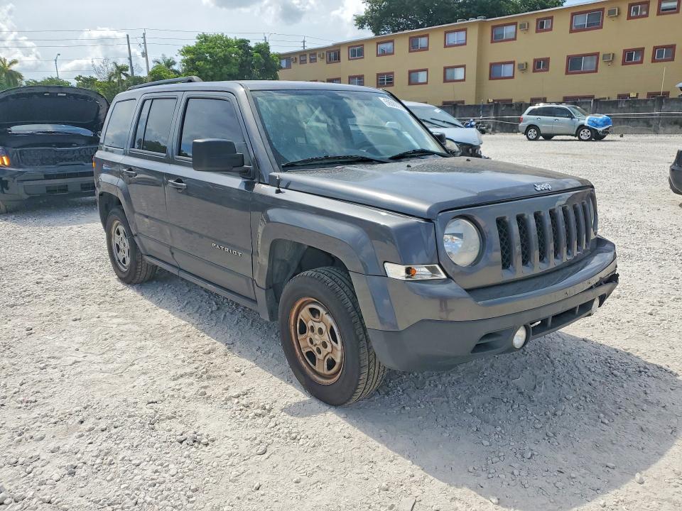 2017 Jeep Patriot მანქანა იყიდება აუქციონზე, vin: 1C4NJPBA0HD149269, აუქციონის ნომერი: 59389376