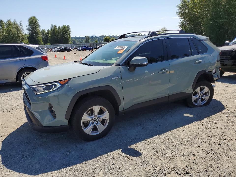 60705896 :رقم المزاد ، JTMRWRFV9KD033202 vin ، 2019 Toyota Rav4 Hybrid مزاد بيع