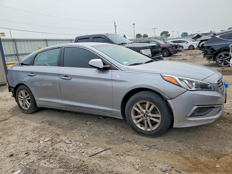 2017 Hyundai Sonata მანქანა იყიდება აუქციონზე, vin: 5NPE24AF2HH549322, აუქციონის ნომერი: 61221496