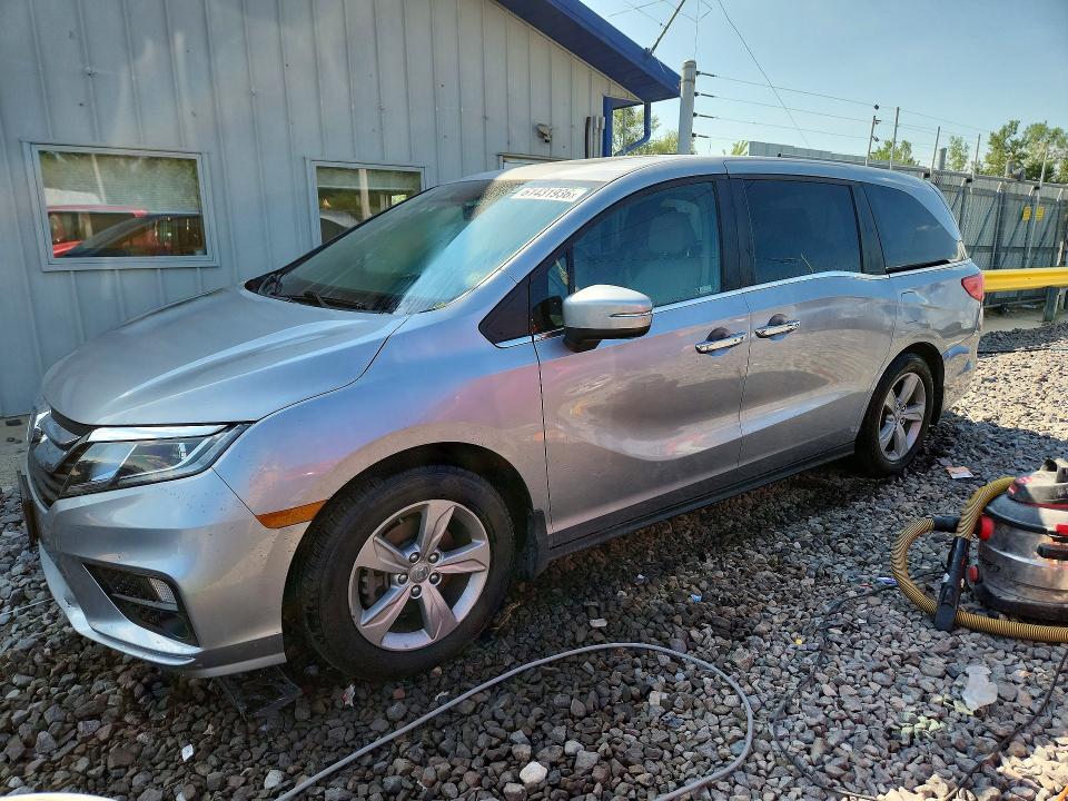 61431936 :رقم المزاد ، 5FNRL6H78KB116764 vin ، 2019 Honda Odyssey مزاد بيع