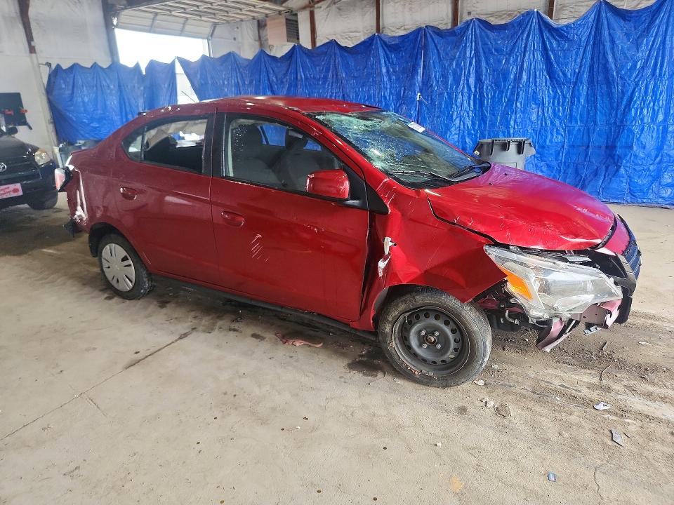 60791826 :رقم المزاد ، ML32FUFJ0PHF04791 vin ، 2023 Mitsubishi Mirage مزاد بيع