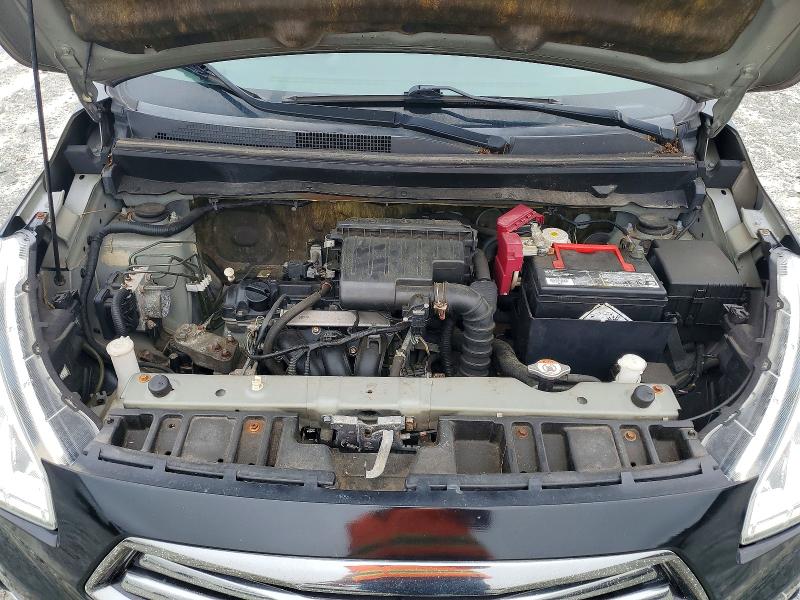 2017 Mitsubishi Mirage მანქანა იყიდება აუქციონზე, vin: ML32F4FJ6HHF14050, აუქციონის ნომერი: 61549216