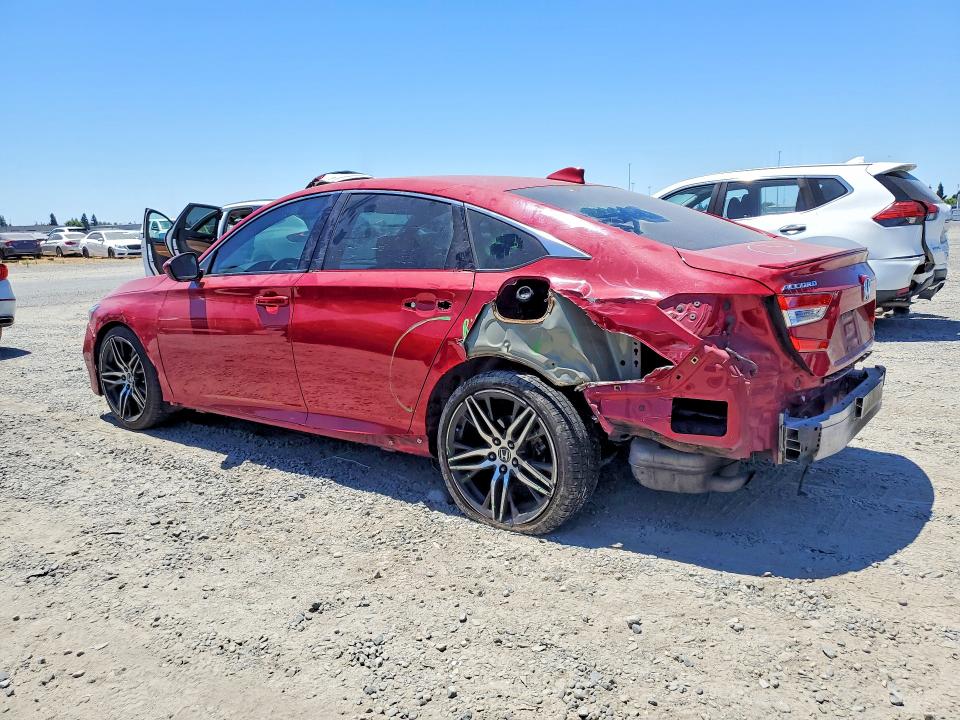60506256 :رقم المزاد ، 1HGCV1F30JA205868 vin ، 2018 Honda Accord مزاد بيع
