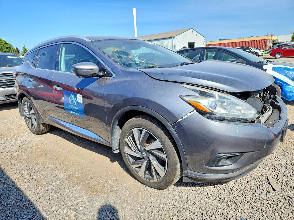 60649386 :رقم المزاد ، 5N1AZ2MH8HN129331 vin ، 2017 Nissan Murano مزاد بيع