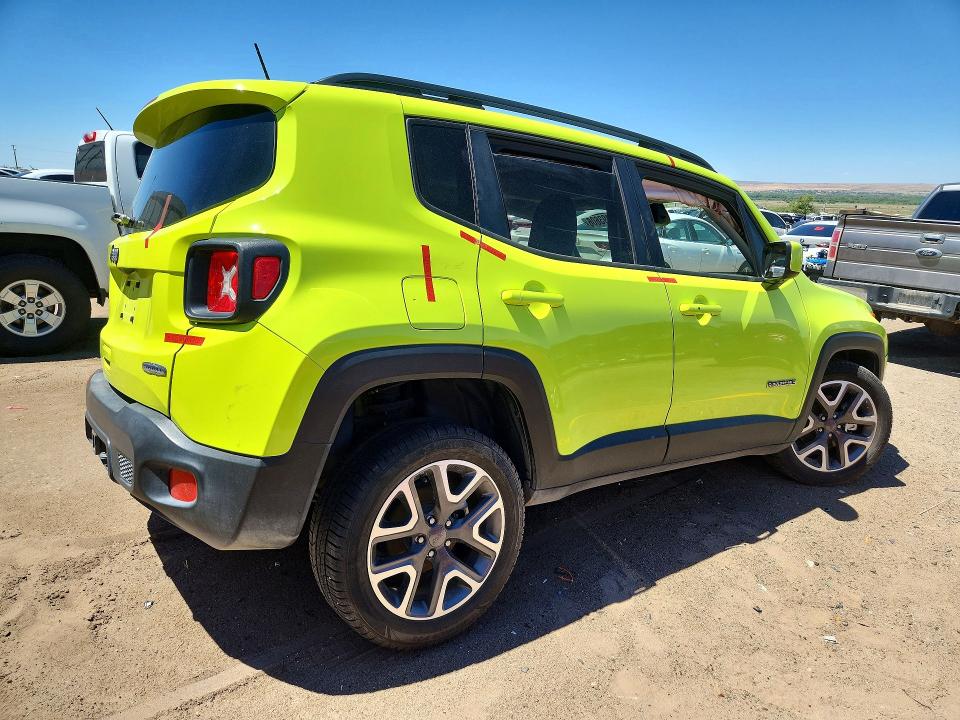 Продажа на аукционе авто 2018 Jeep Renegade, vin: ZACCJBBB7JPH41018, номер лота: 62493606