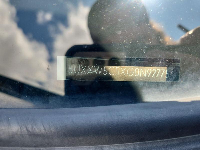 Продаж на аукціоні авто 2016 Bmw X4, vin: 5UXXW5C5XG0N92775, номер лоту: 62283546