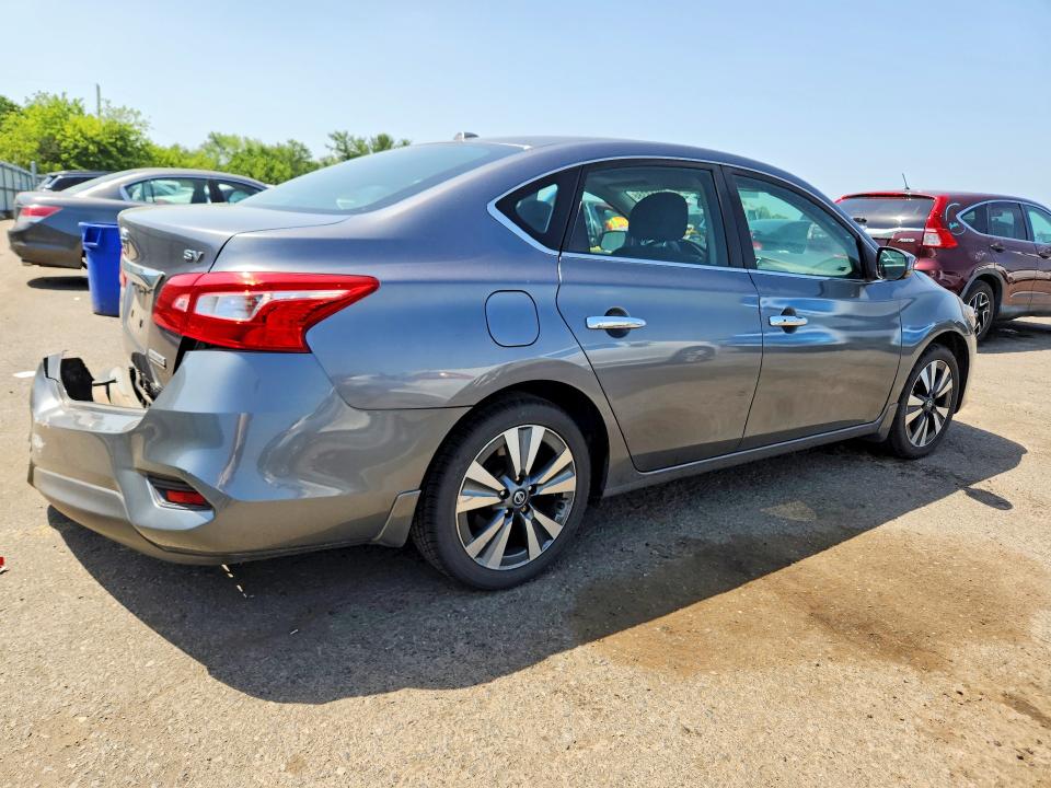 2019 Nissan Sentra მანქანა იყიდება აუქციონზე, vin: 3N1AB7AP2KY448853, აუქციონის ნომერი: 59553386