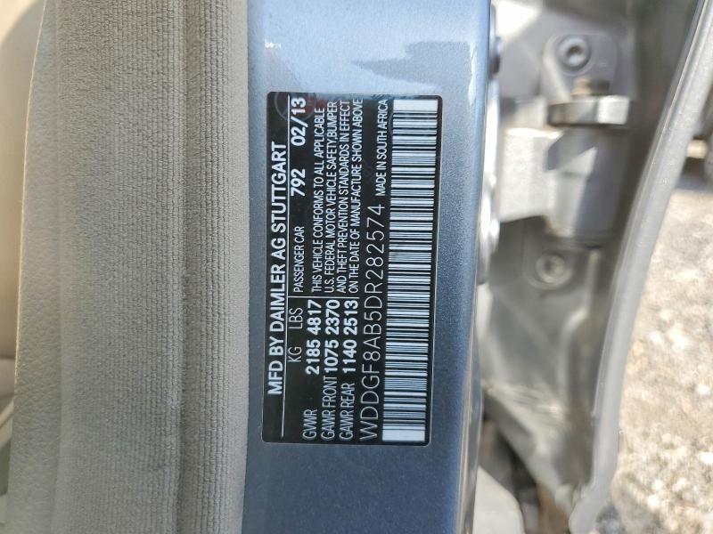 Продаж на аукціоні авто 2013 Mercedes-benz C, vin: WDDGF8AB5DR282574, номер лоту: 59649236