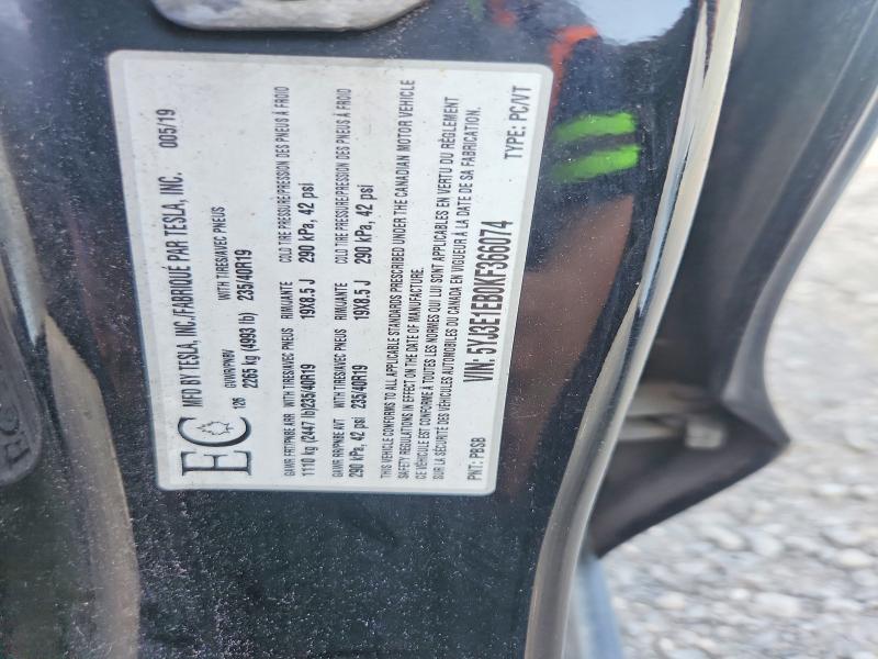 Продажа на аукционе авто 2019 Tesla Model 3, vin: 5YJ3E1EB0KF366074, номер лота: 60055366
